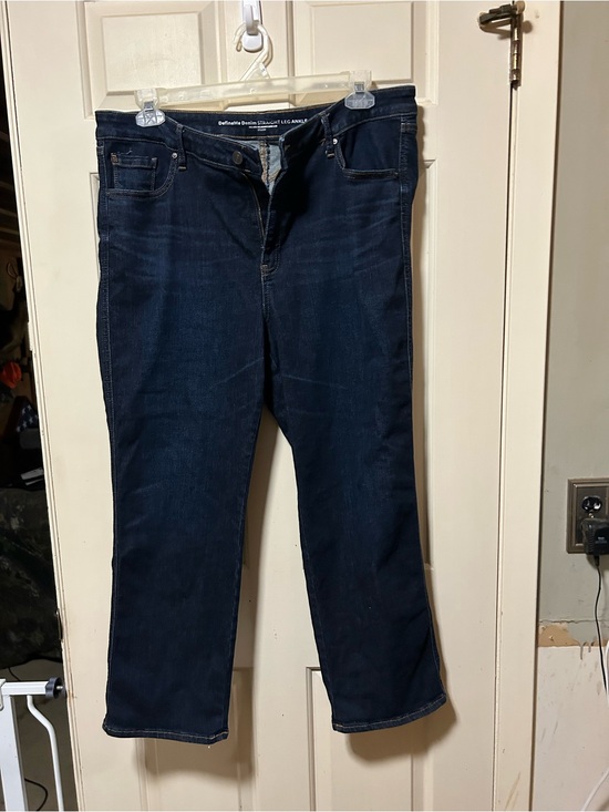 Chico's Denim - Chico's Dark Indigo Straight-Leg Jeans
